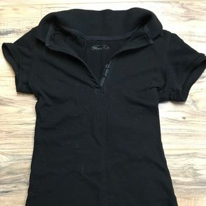 Small Black Polo
